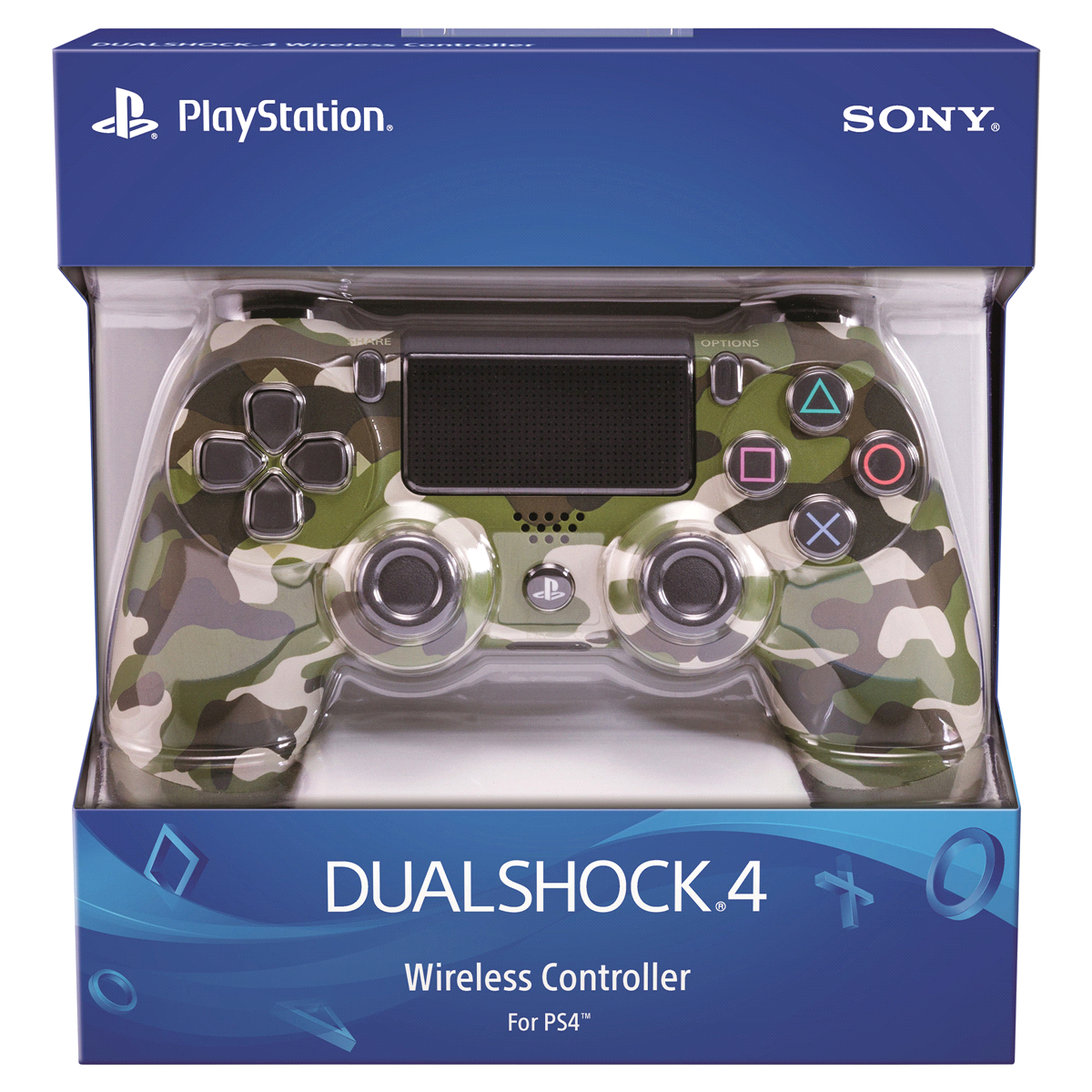 DualShock Wireless Controller for PlayStation 4 – Green Camouflage – E Z Home Systems