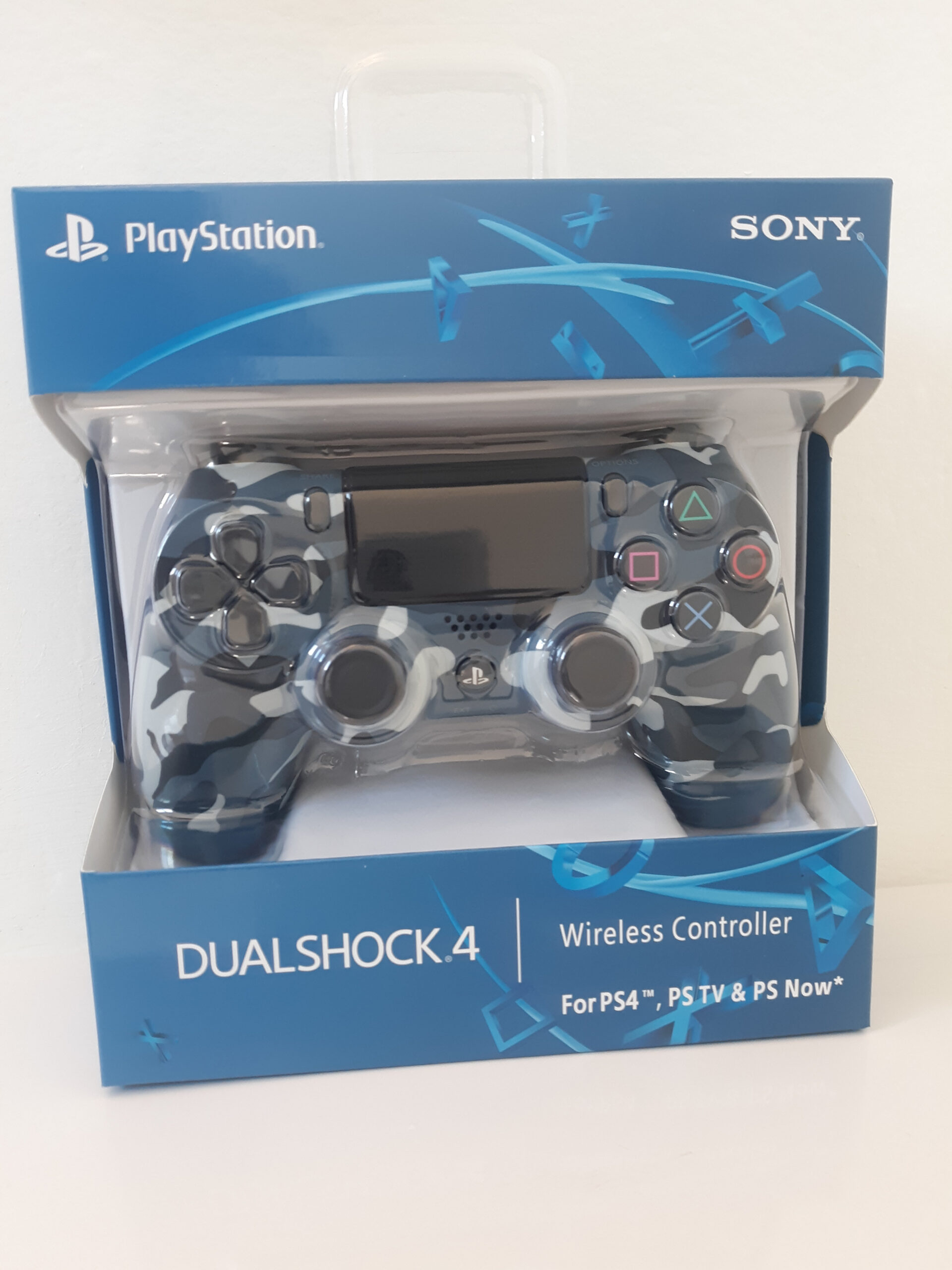 DualShock 4 Wireless Controller for PlayStation – Blue Camouflage – E Z Home Systems