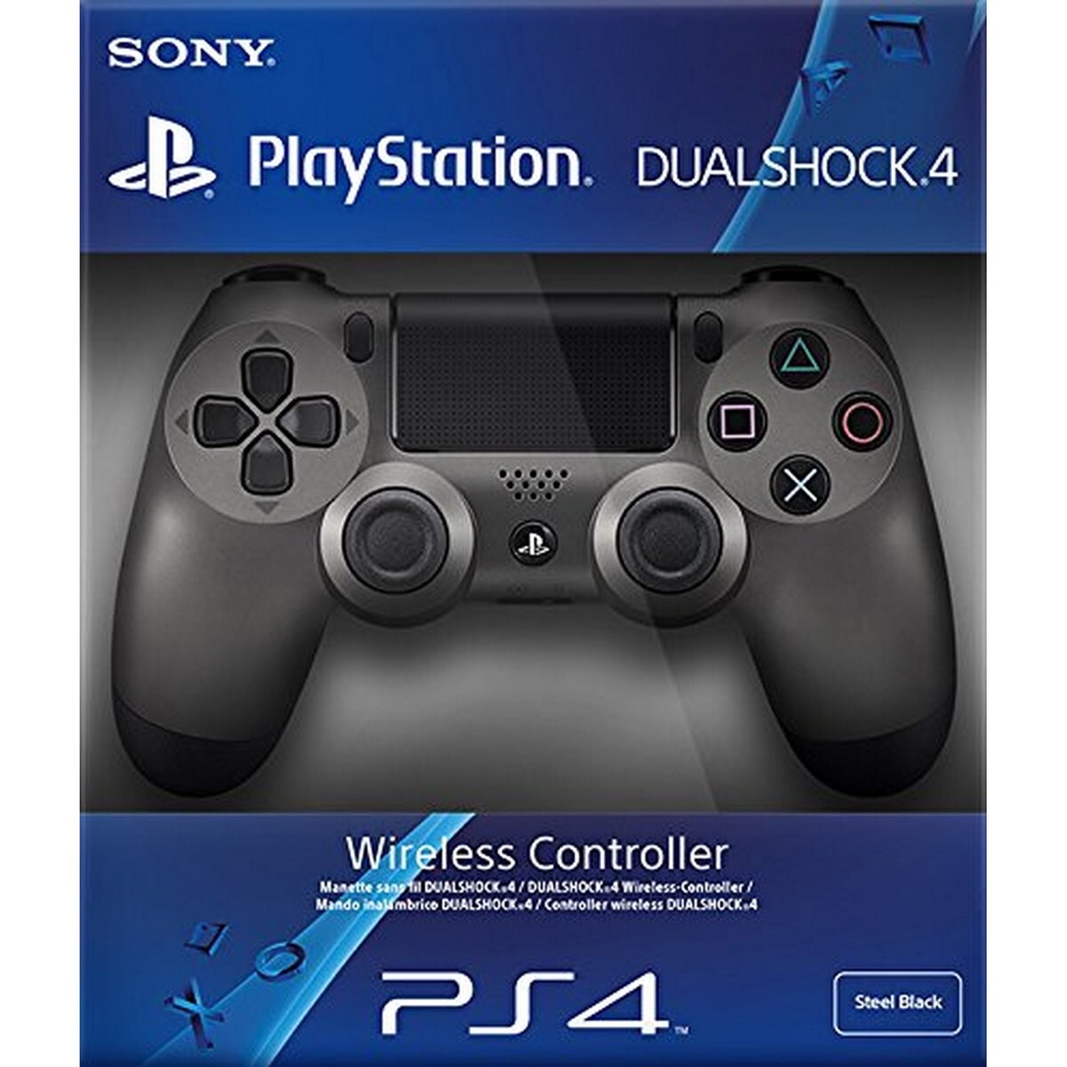 DualShock 4 Wireless Controller PlayStation 4 – Steel Black – E Z Home Systems