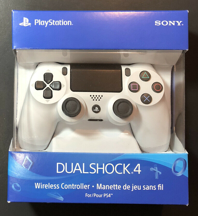 DualShock 4 Wireless Controller PlayStation – Glacier White E Home Systems
