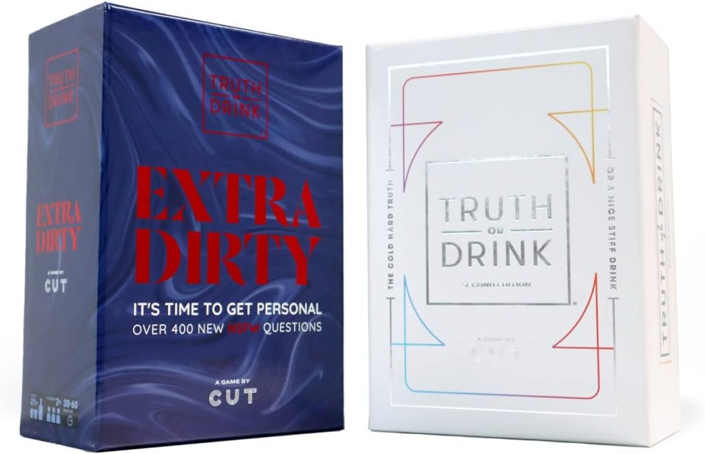 Truth or Drink Card Game by Cut – Hilarious & Personal 400+ Question ...