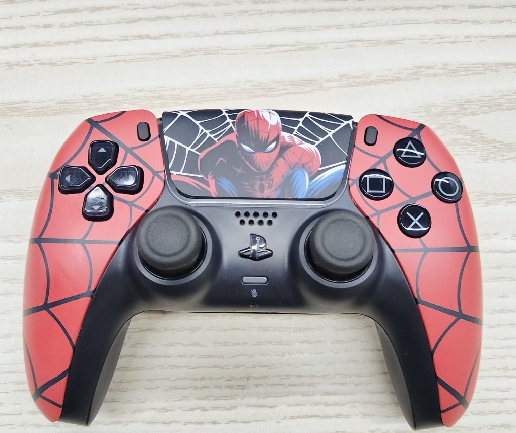 Custom Wireless Controller Compatible with PS5 – Red Spider Man – E Z ...