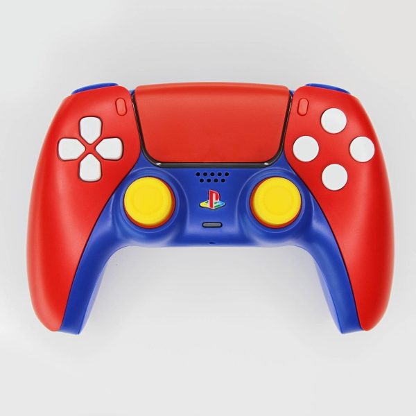 PlayStation DualSense Wireless Controller – Orange Blue - Image 3