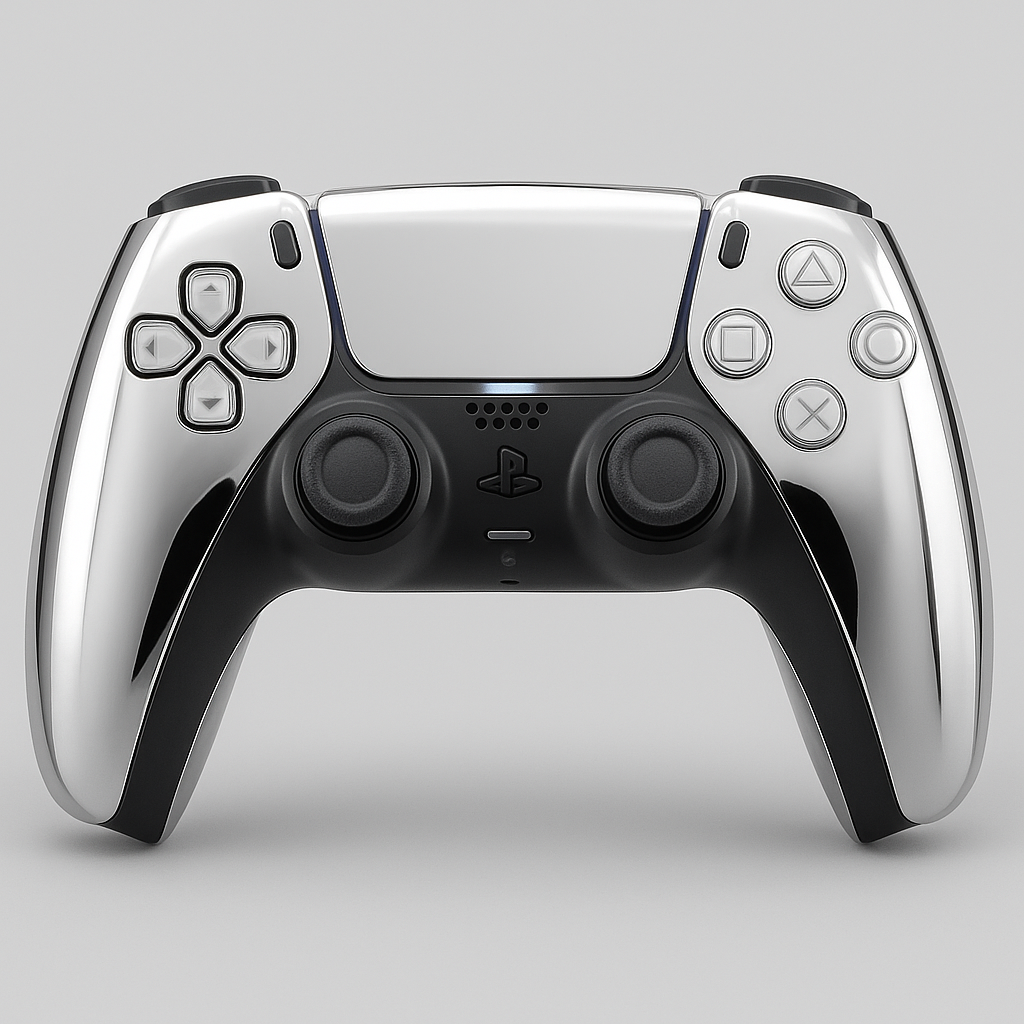 PlayStation DualSense Wireless Controller – Chrom Silve Black