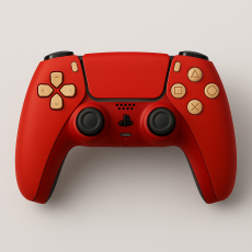 PlayStation DualSense Wireless Controller – Red Yellow