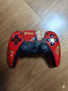 Custom DualSense Wireless Controller Compatible with PS5 - Avengers Iron Man Limited Edition