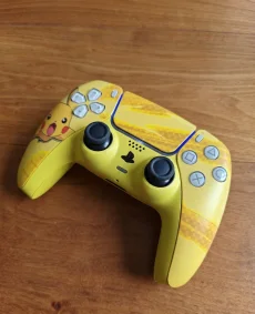 Custom DualSense Wireless Controller for PS5 Playstation - Pokemon Yellow Version - Special Pikachu Edition