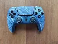 Custom DualSense Wireless Controller for PS5 Playstation - Blue Tempest Edition